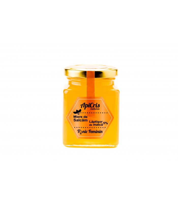 Energizant apicol Tonic Feminin 250g(miere de salcam cu laptisor de matca pur)