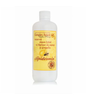 Apidermin sapun lichid cu laptisor matca si propolis rezerva 500ml